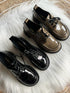Minimalist Lace-up Platform Oxford Shoe
